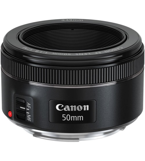 Canon EF 50mm f/1.8 STM (Promo Cashback Rp 100.000)